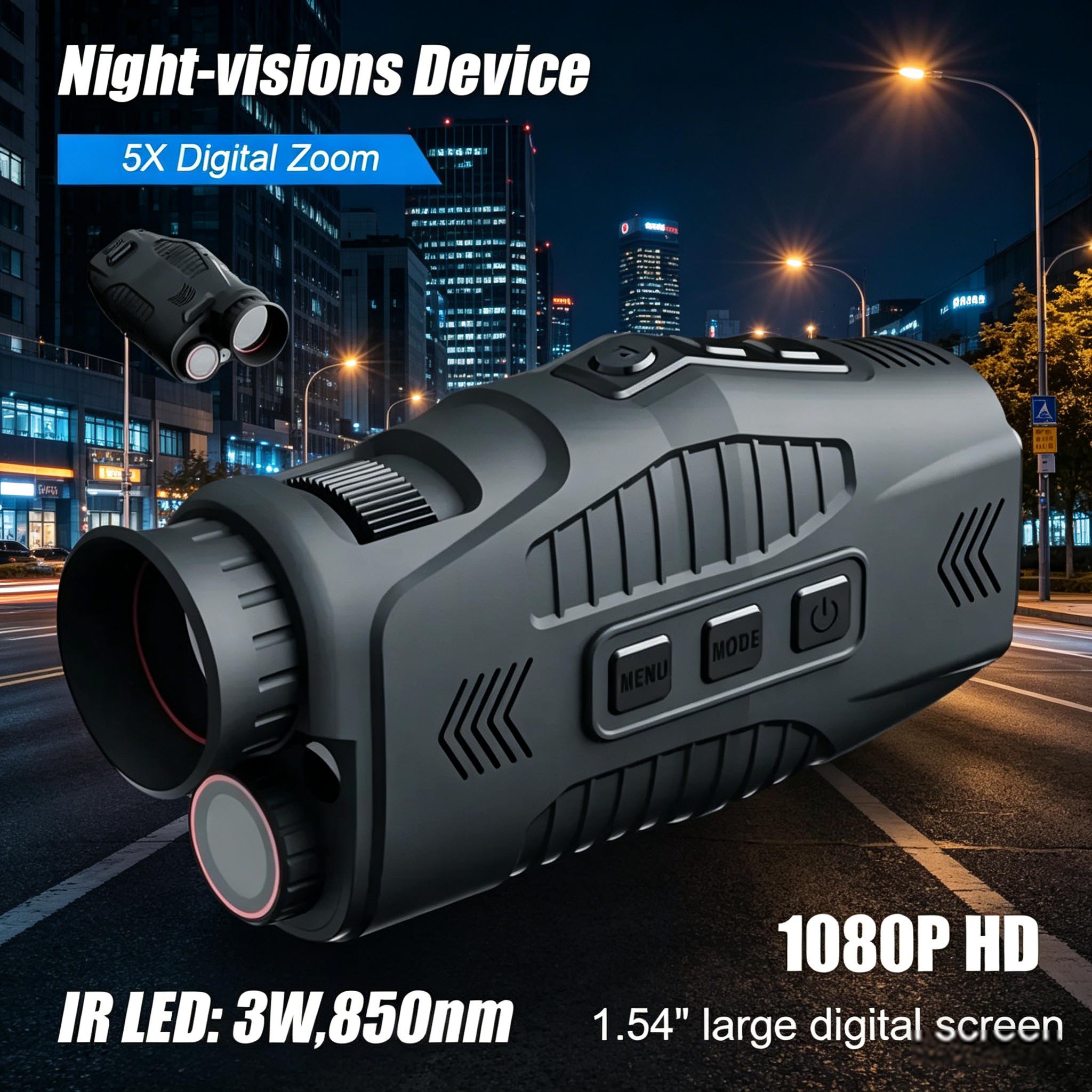 Trail Camera Infrared - Dispositif de vision nocturne infrarouge monoculaire