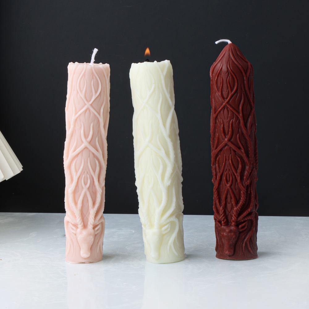 Elk Bugle Call - Moule en Silicone pour bougie, colonne