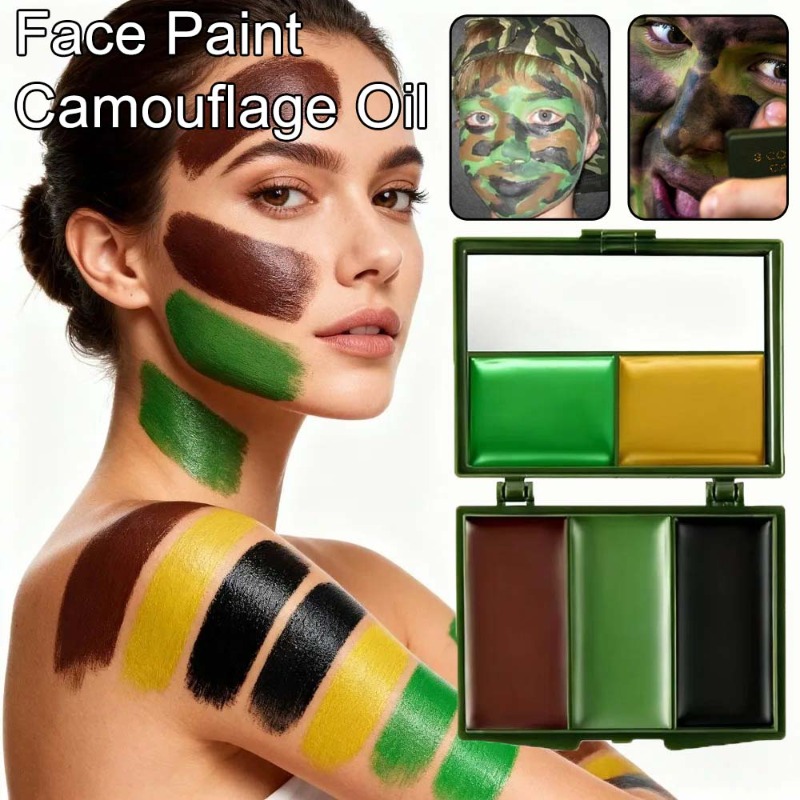 Maquillage camouflage réaliste - Camo Face Paint avis et prix